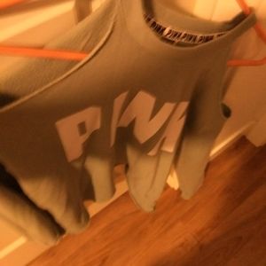 Cold shoulder Pink sweatshirt